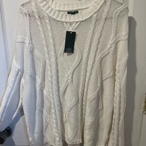Off White Knit Sweater